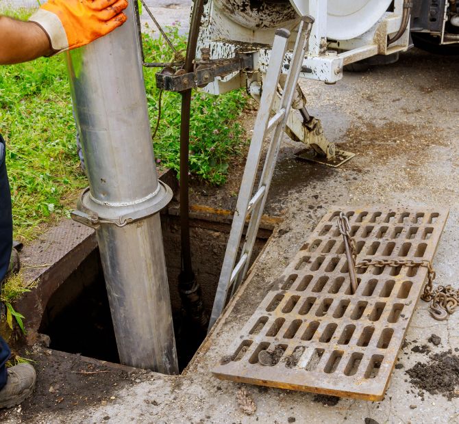 Commercial Clogged Sewer Line - TrustFlow Plumbing & Heating