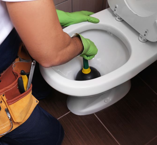 Residential Bathroom Drain Cleaning and Unclogging - TrustFlow Plumbing and Heating