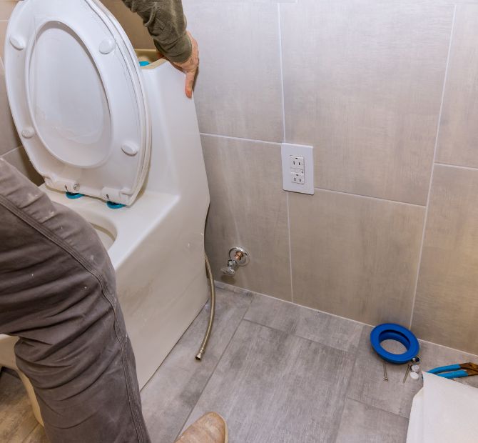 Residential Toilet Installation and Repairs - TrustFlow Plumbing and Heating